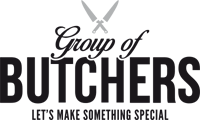 group of butchers logo